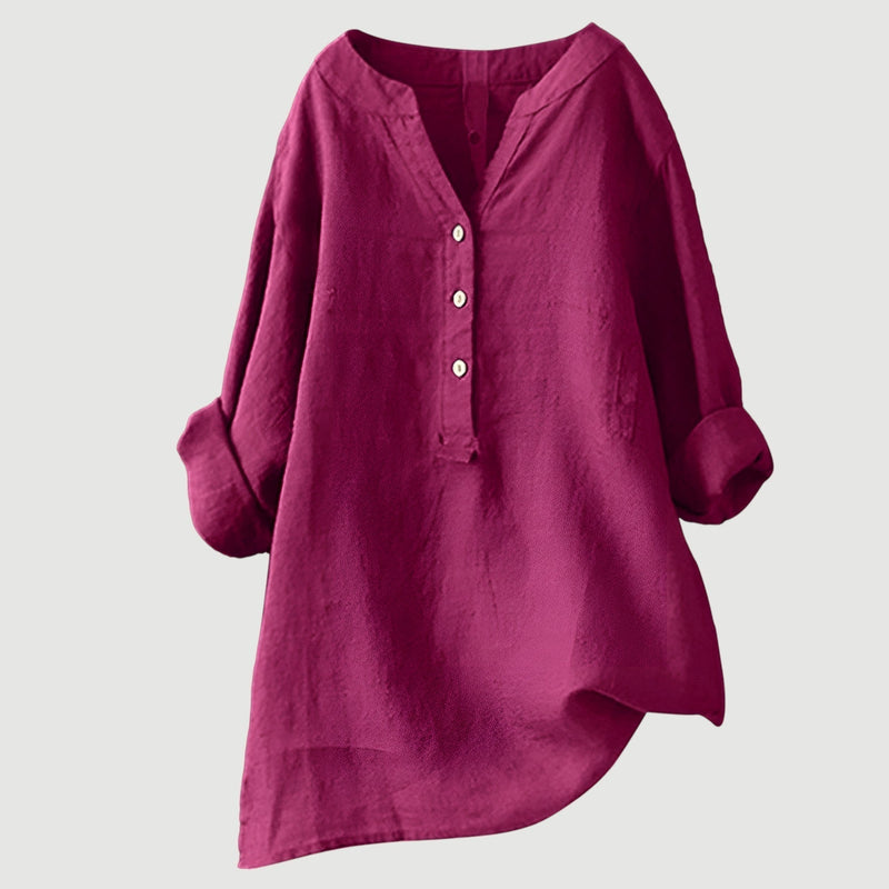 Thalira | Airy button-down shirt