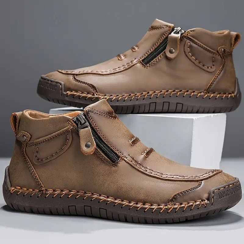 Daan comfortabele herenschoenen met ritssluiting - afbeelding 4