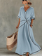 EMILY | ELEGANT DRAPED DRESS