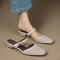 EDITH | Perforated Mary Jane Mules