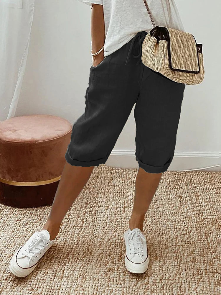 SÍLE | RELAXED COTTON SHORTS