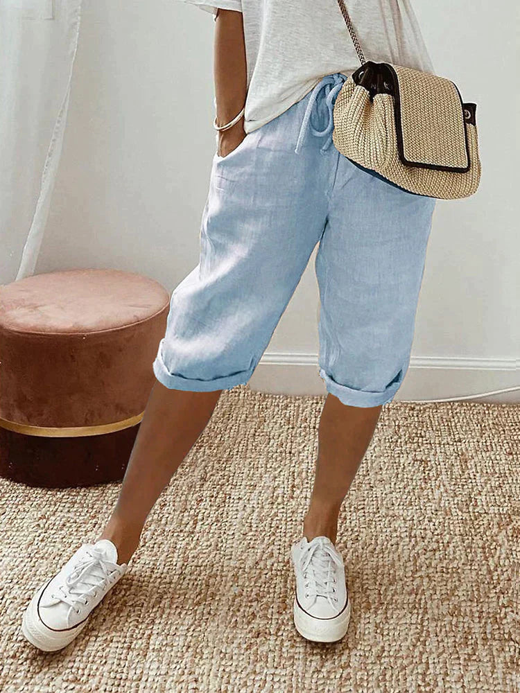 SÍLE | RELAXED COTTON SHORTS