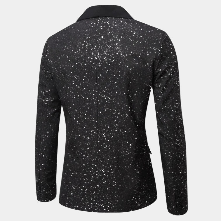 LENNART | GLITTER COLBERT MET SATIJNEN KRAAG - afbeelding 2