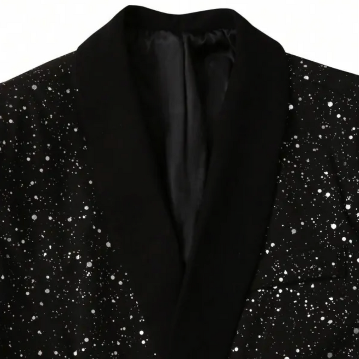 LENNART | GLITTER COLBERT MET SATIJNEN KRAAG - afbeelding 5