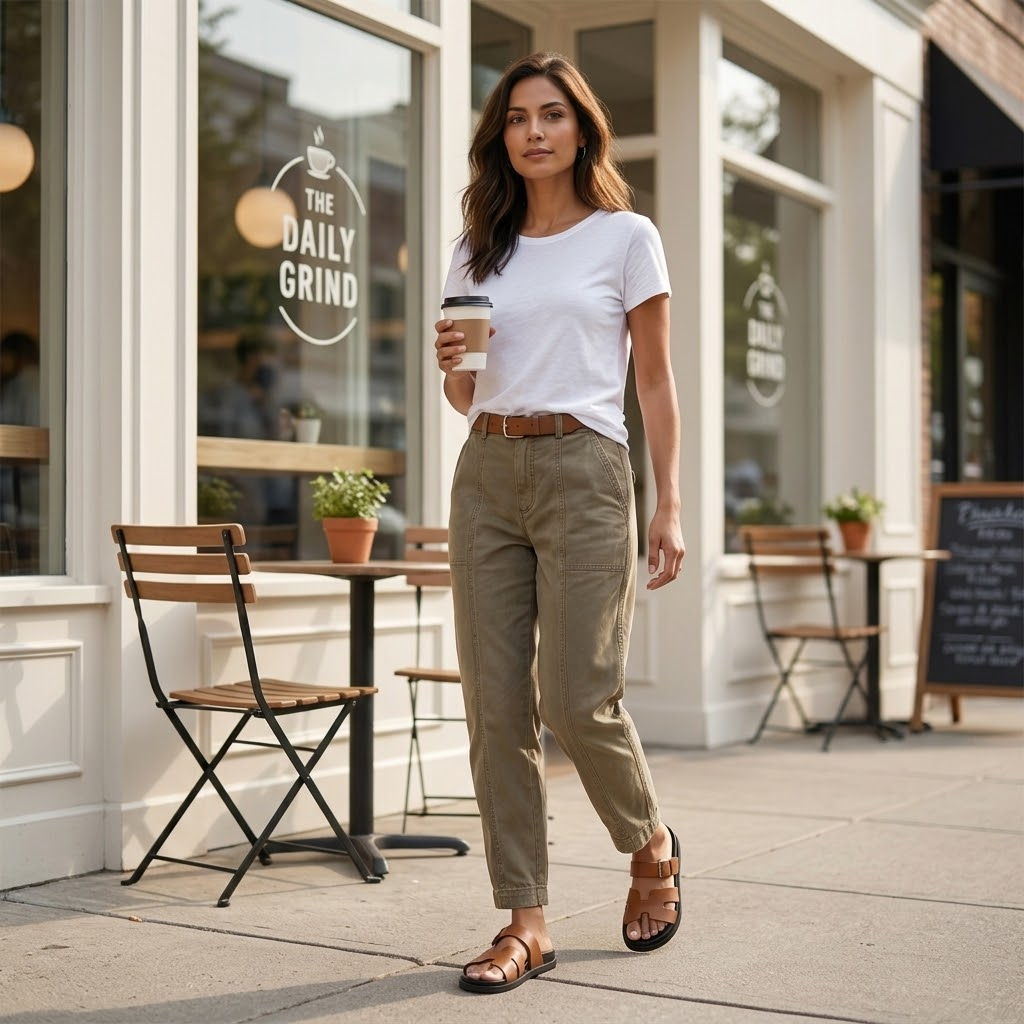 SUZE | TAPERED BROEK MET HOGE TAILLE