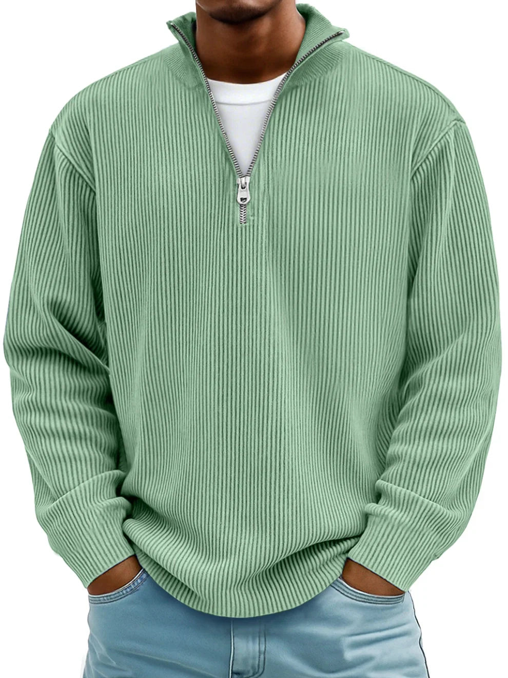 Luuk trui groen
