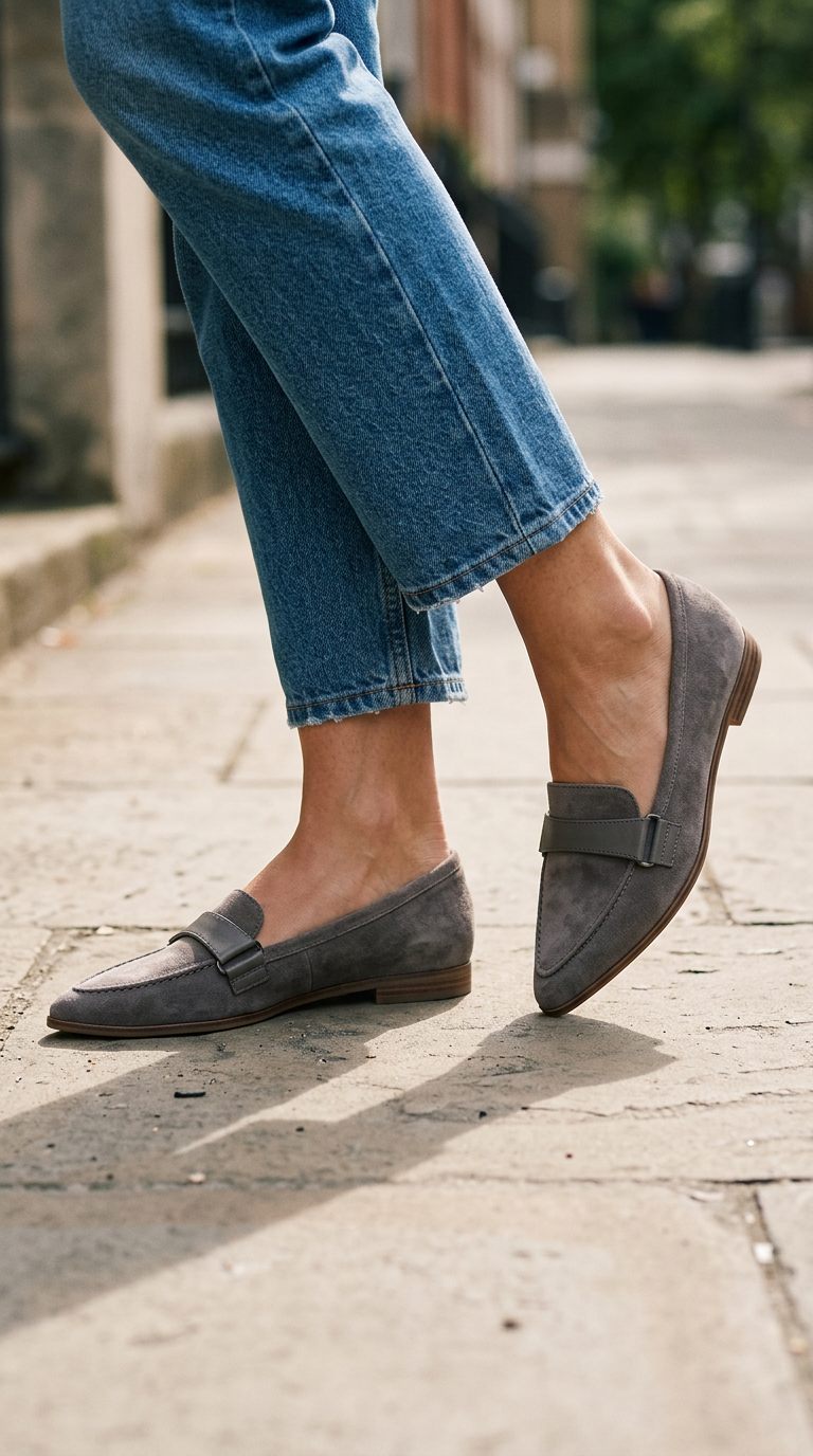 JOLIEN | PUNTIGE MOCASSINS MET WREEFBAND
