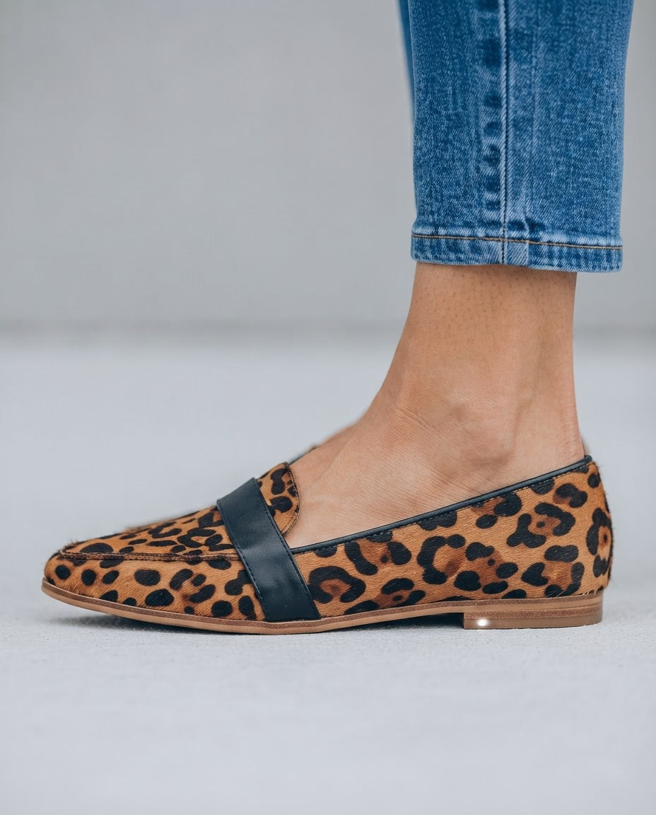 JOLIEN | PUNTIGE MOCASSINS MET WREEFBAND