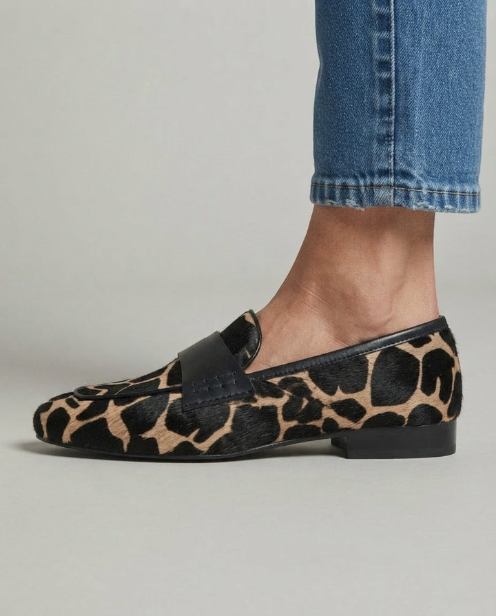 MIEKE | MOCASSINS MET GIRAFPRINT