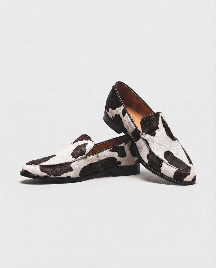ILSE | MOCASSINS MET KOEIENPRINT