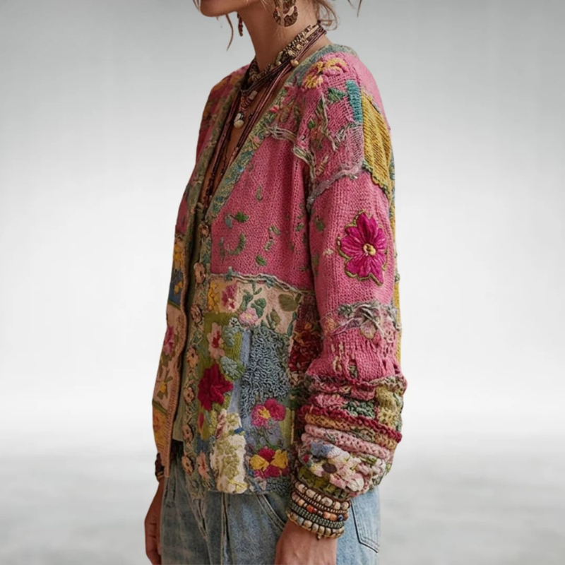 Marlies bohemian vest achterzijde