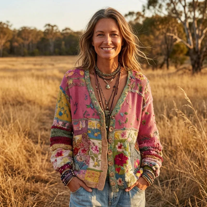 Marlies bohemian vest voorzijde