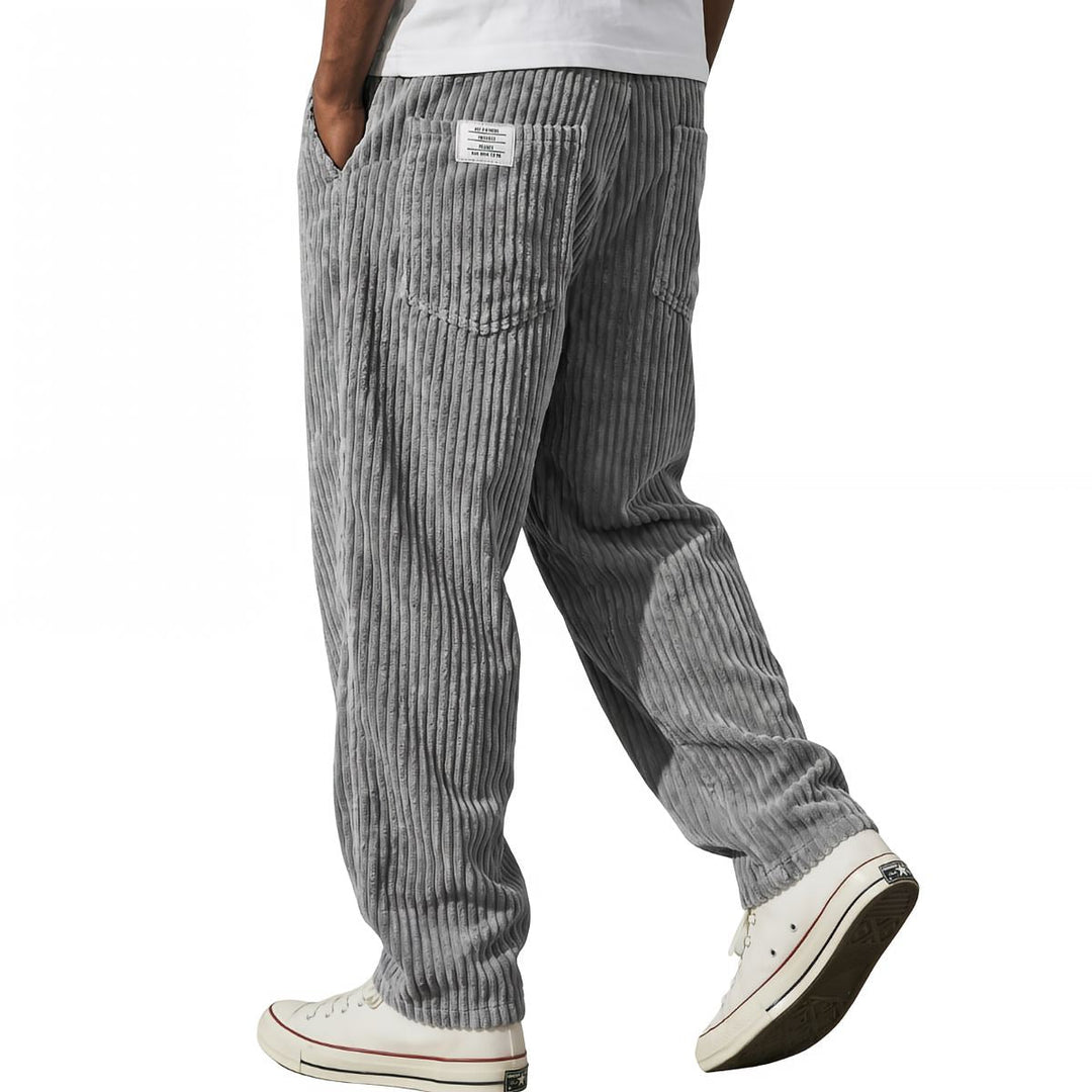 MICHIEL | CORDUROY BROEK MET ELASTISCHE TAILLE - afbeelding 3