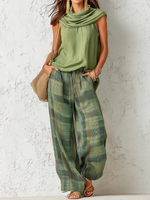 SAOIRSE | CHECK TWO-PIECE SET