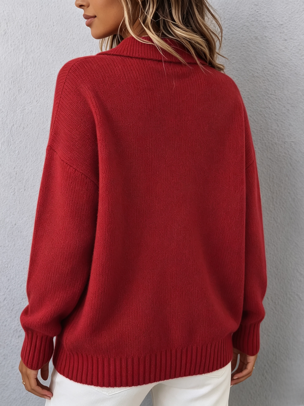 Madeleine | Polotrui met knopen