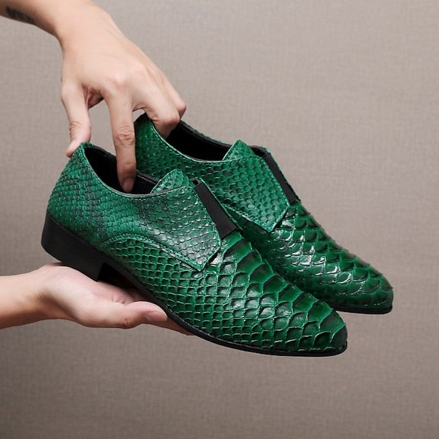 Vincent | Groen krokodillenpatroon