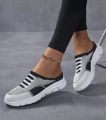 Lina | Breathable Mesh Slip-On Mule Trainers