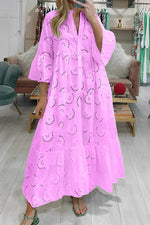 Celeste | Broderie Anglaise Maxi Dress