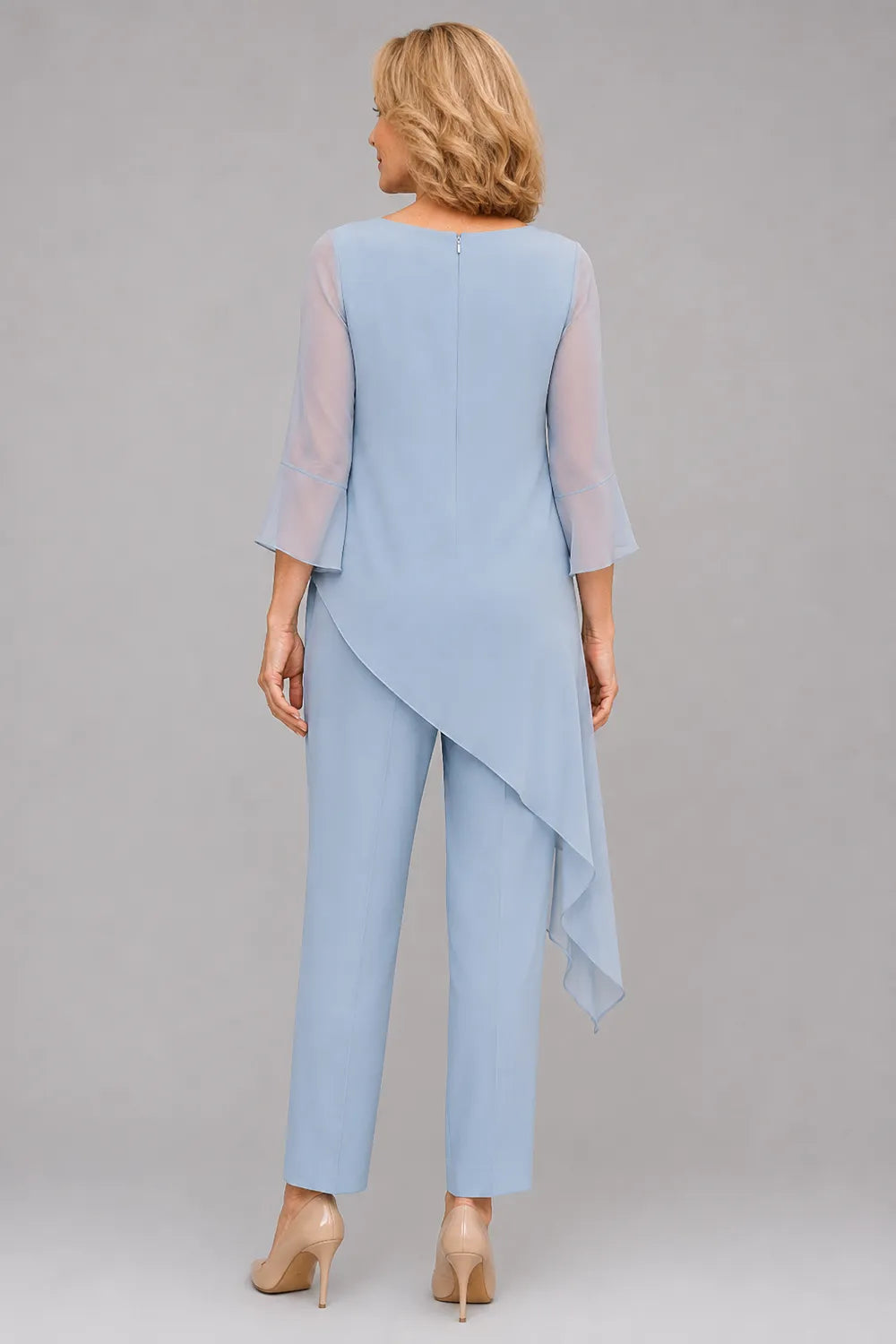 Martine | Vloeiende Chiffon Broekset