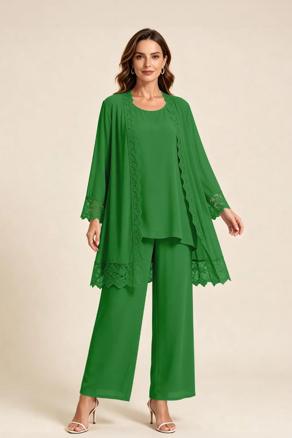Els | Driedelig Pantalonpak met Kant