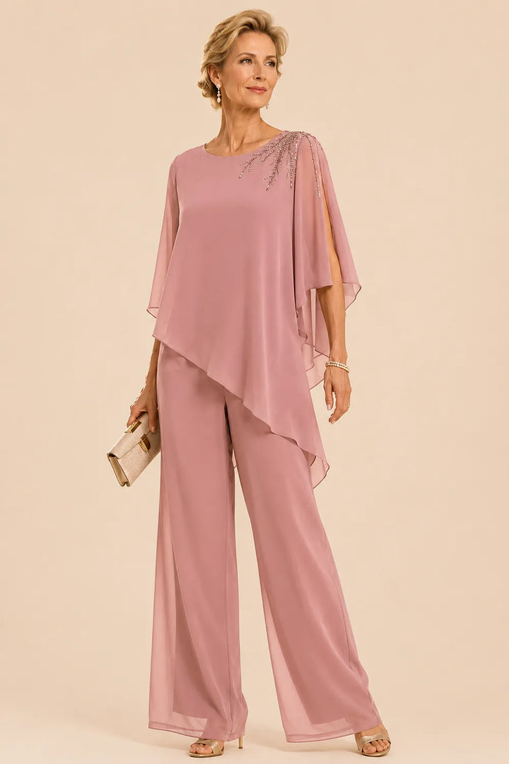 Marijke | Versierd Chiffon Broekpak