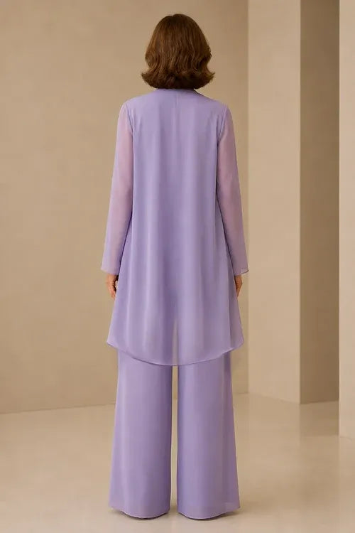 Veerle | Elegante Chiffon Broekset