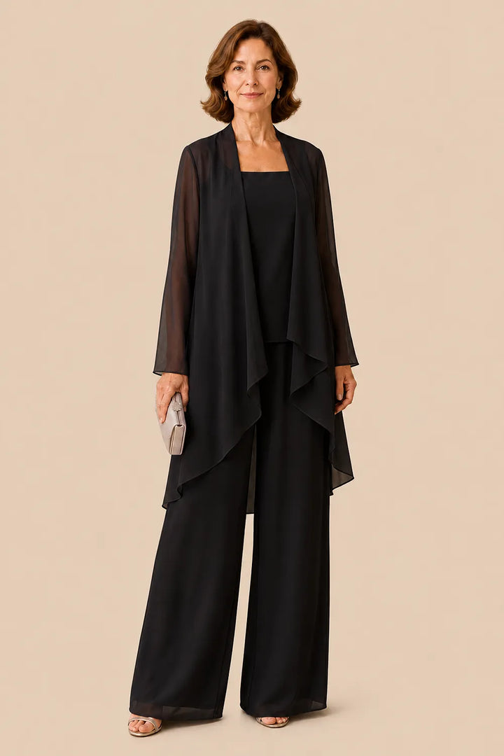 Veerle | Elegante Chiffon Broekset