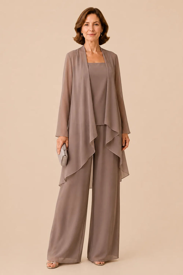 Veerle | Elegante Chiffon Broekset
