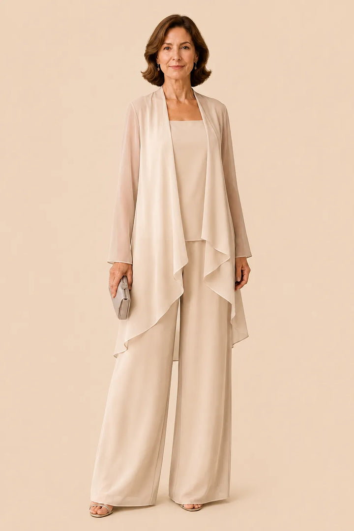 Veerle | Elegante Chiffon Broekset