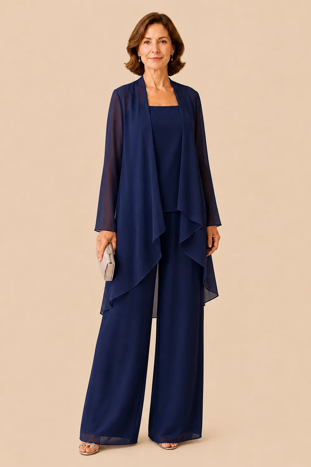 Veerle | Elegante Chiffon Broekset