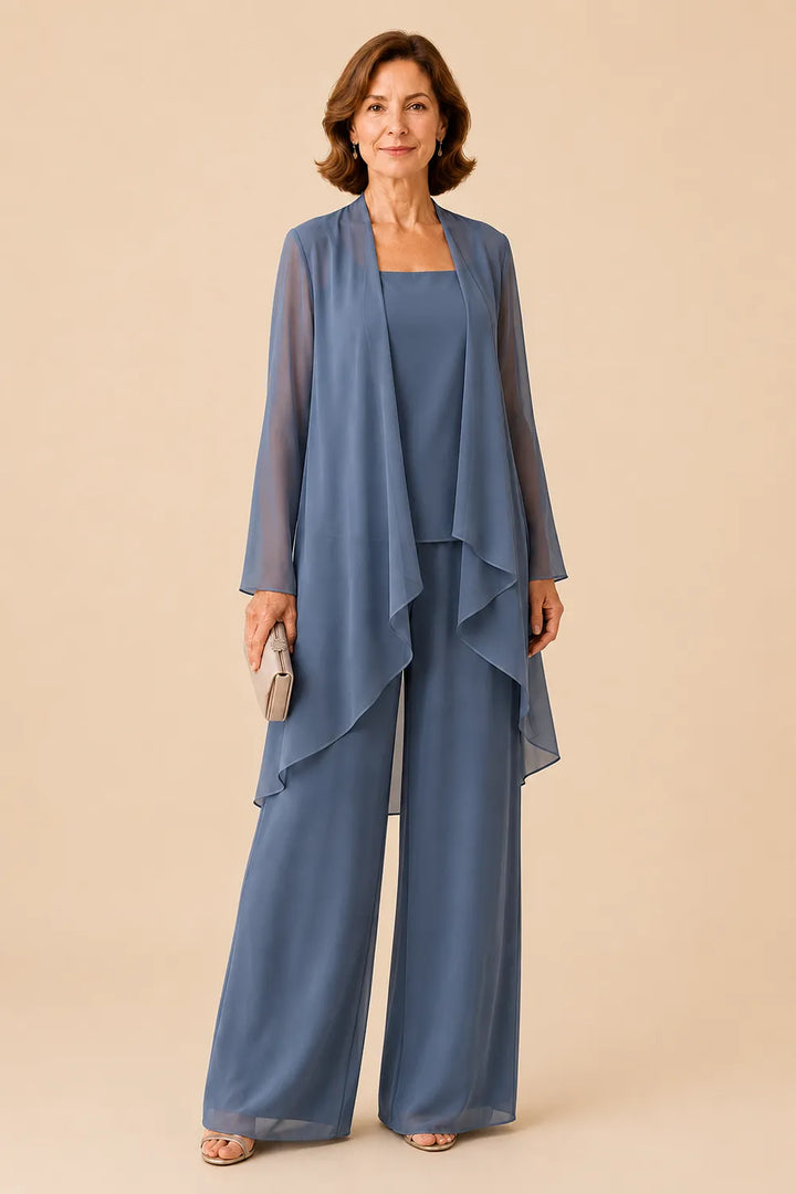 Veerle | Elegante Chiffon Broekset