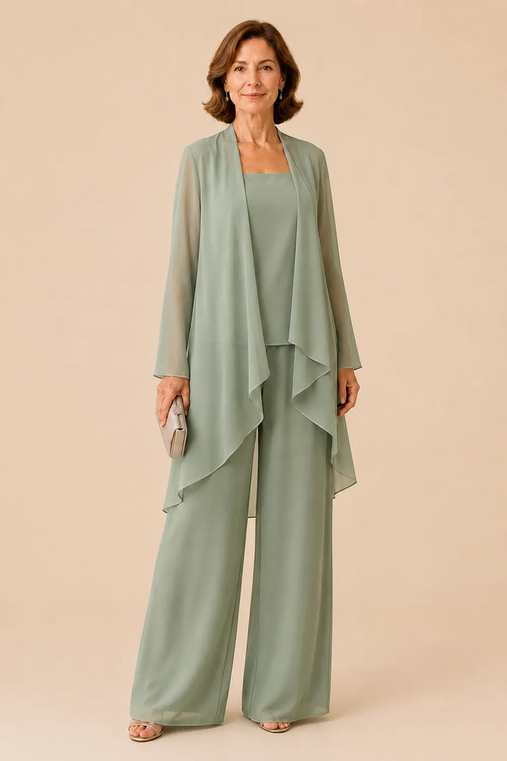 Veerle | Elegante Chiffon Broekset