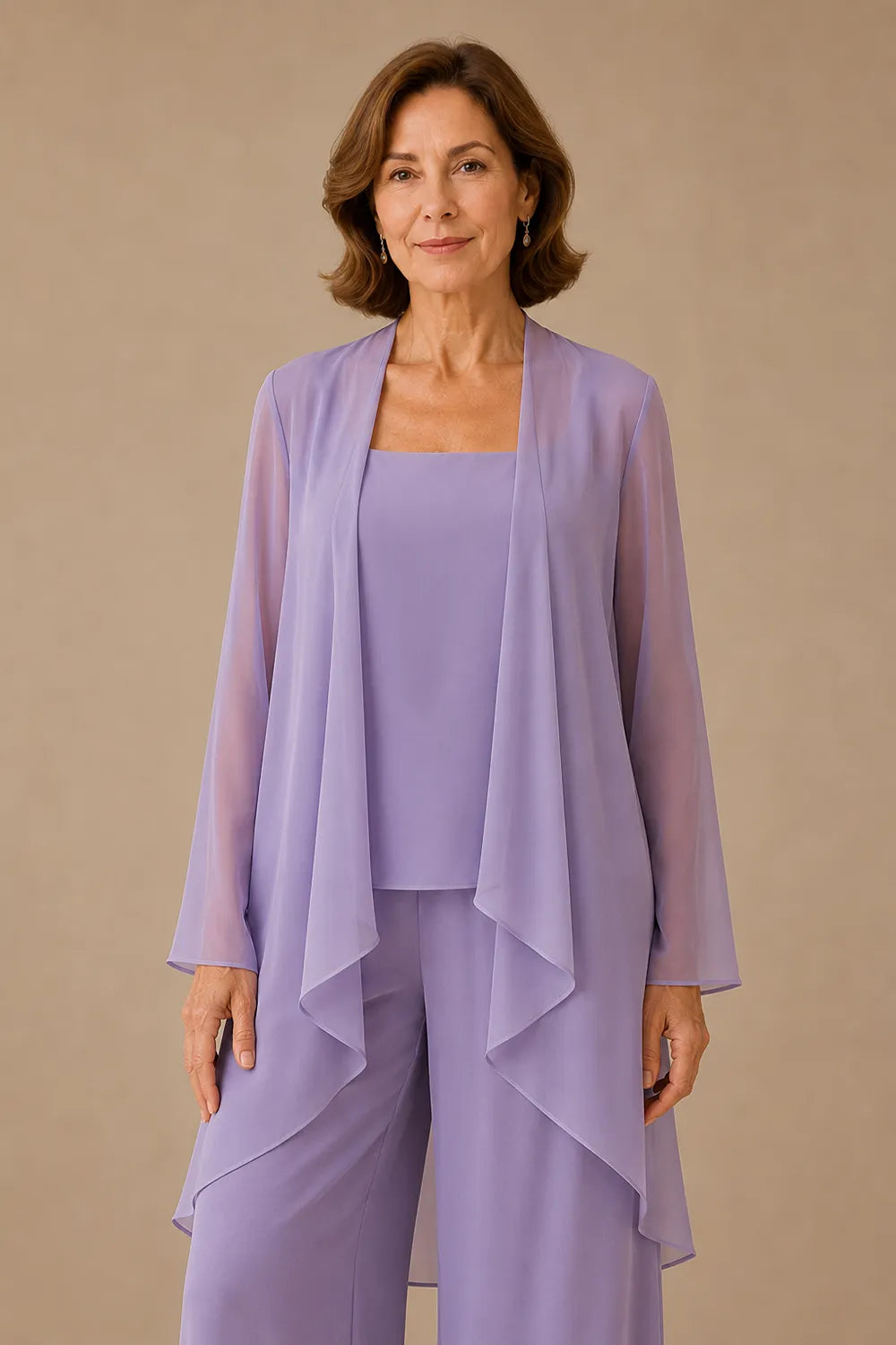 Veerle | Elegante Chiffon Broekset