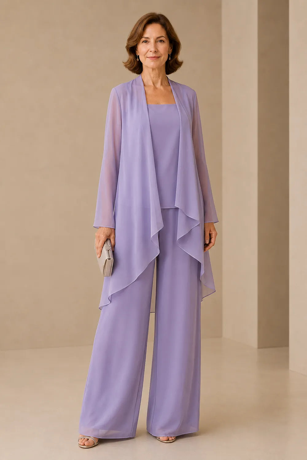 Veerle | Elegante Chiffon Broekset