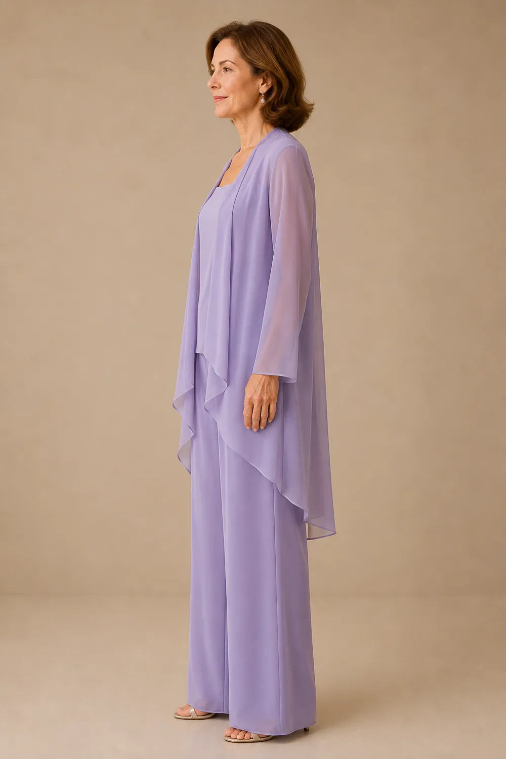 Veerle | Elegante Chiffon Broekset