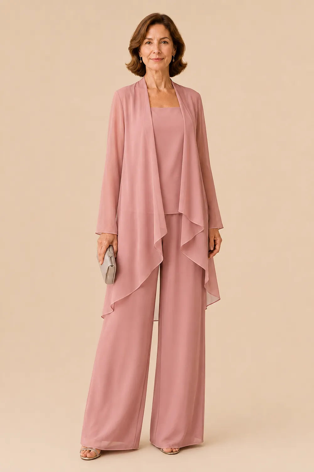 Veerle | Elegante Chiffon Broekset