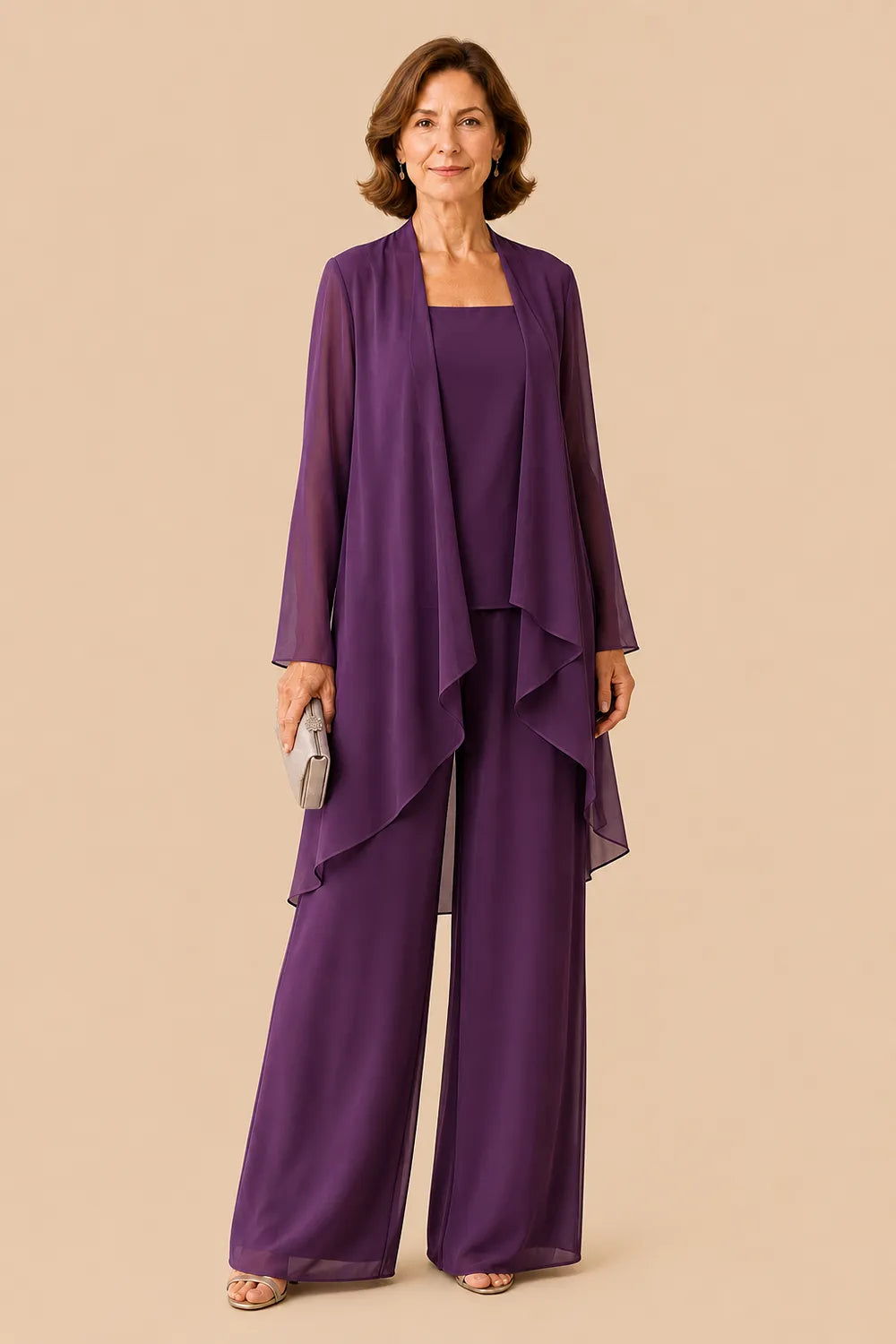 Veerle | Elegante Chiffon Broekset