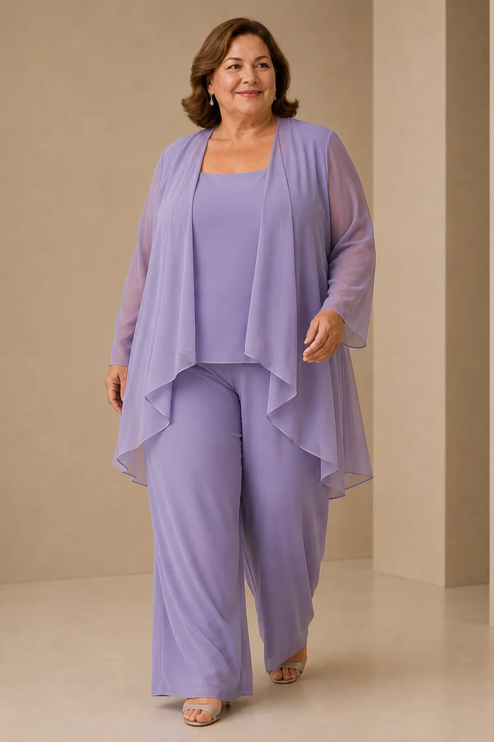 Veerle | Elegante Chiffon Broekset