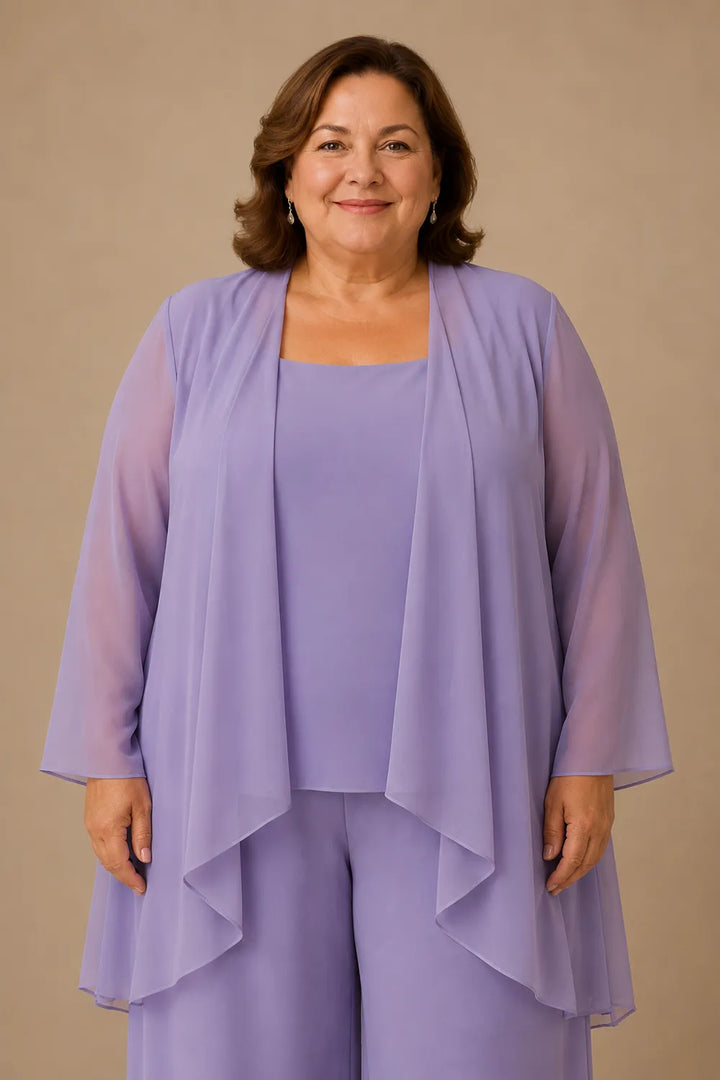 Veerle | Elegante Chiffon Broekset