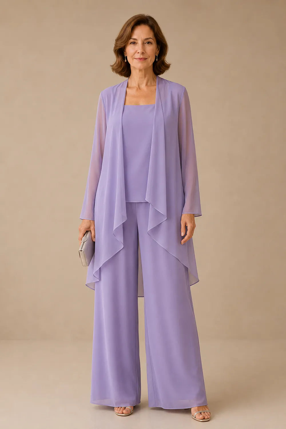 Veerle | Elegante Chiffon Broekset