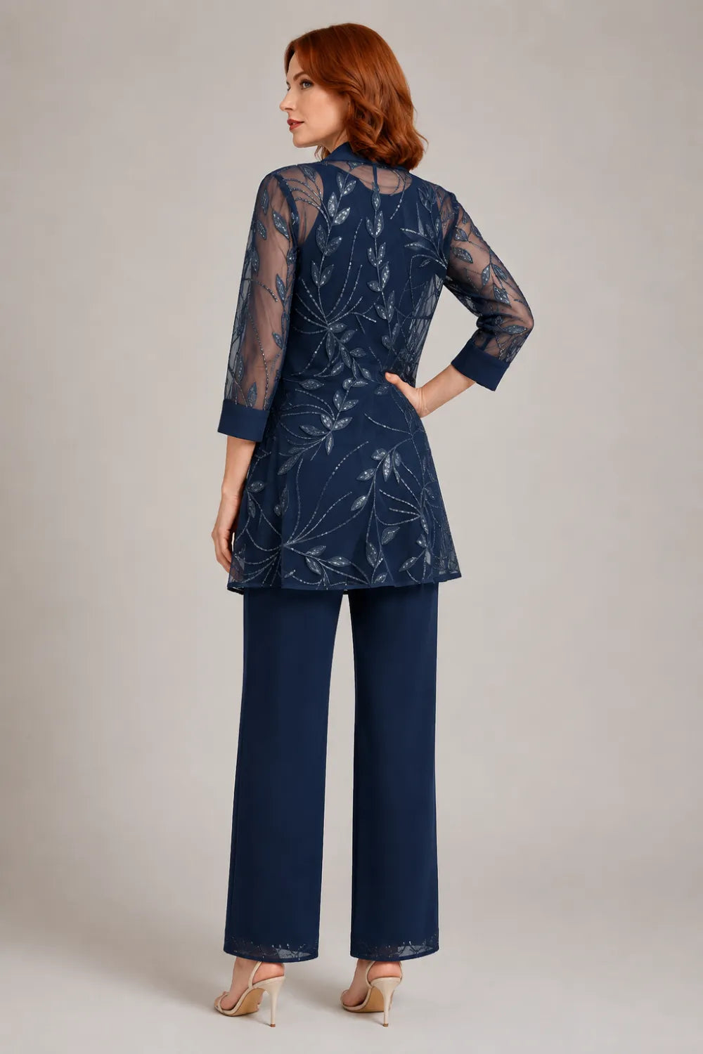 Astrid | Formeel Chiffon Broekpak