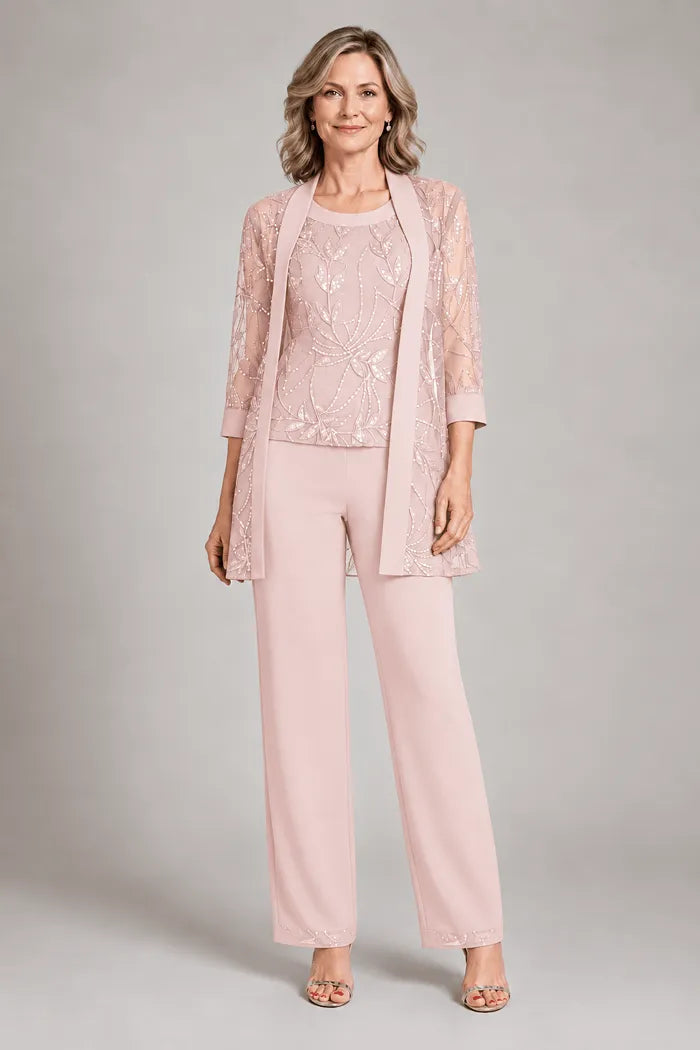 Astrid | Formeel Chiffon Broekpak