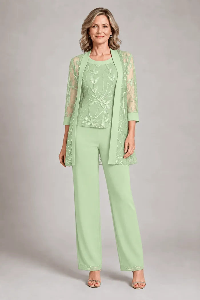 Astrid | Formeel Chiffon Broekpak
