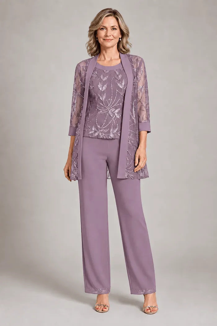 Astrid | Formeel Chiffon Broekpak