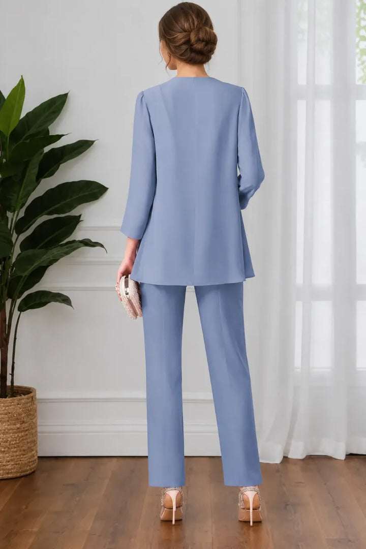 Monique | Elegant Driedelig Formeel Broekpak