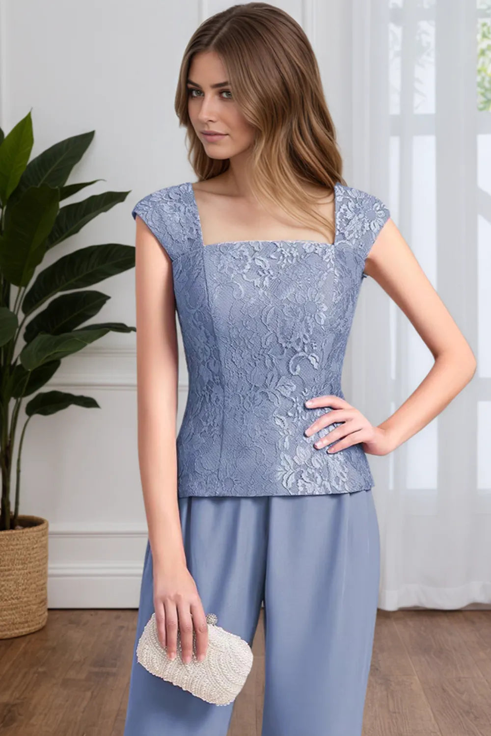 Monique | Elegant Driedelig Formeel Broekpak