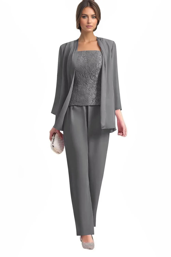 Monique | Elegant Driedelig Formeel Broekpak