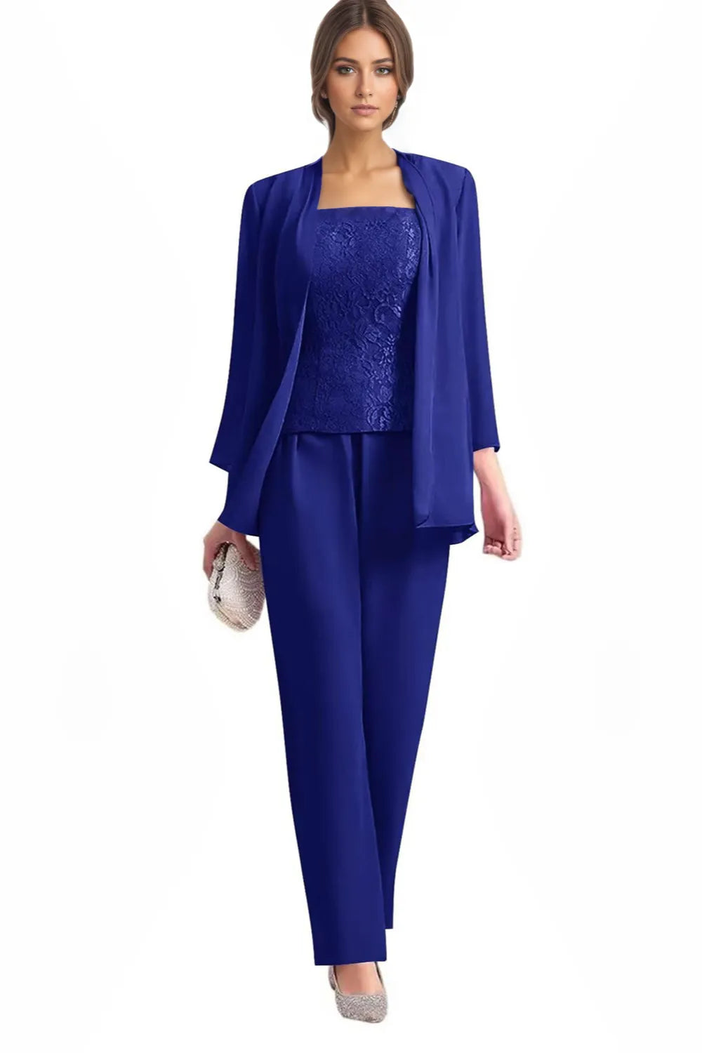 Monique | Elegant Driedelig Formeel Broekpak