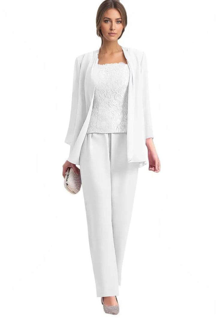Monique | Elegant Driedelig Formeel Broekpak