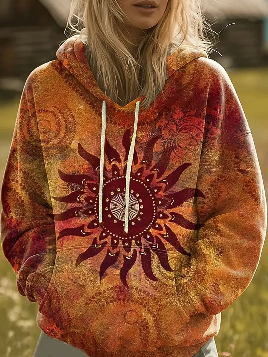 De Aida Sunburst Hoodie